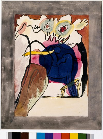 Expressionism: cover project for the almanac of 